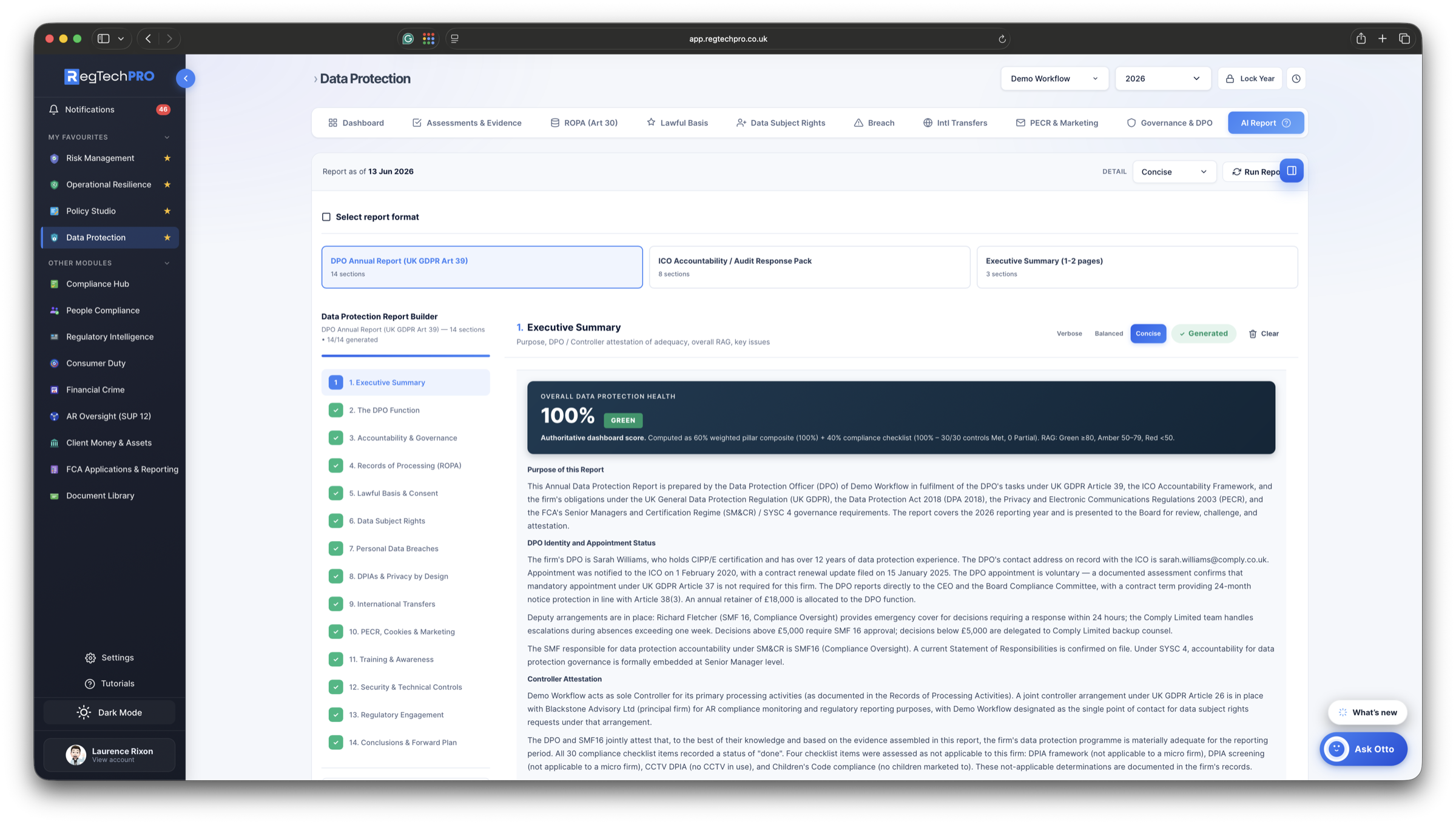 Data Protection &mdash; Otto DPO annual report