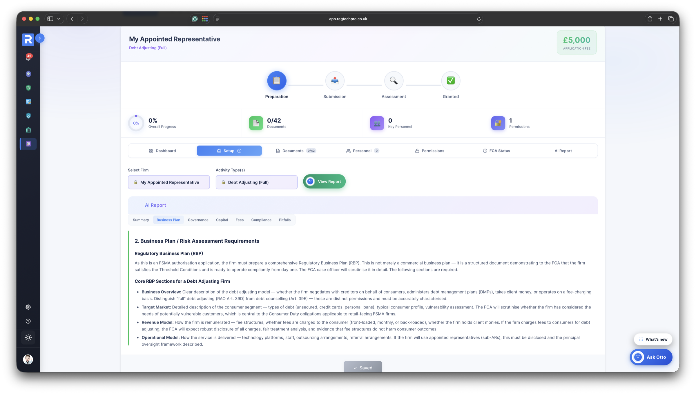 FCA Applications &mdash; the application lifecycle dashboard